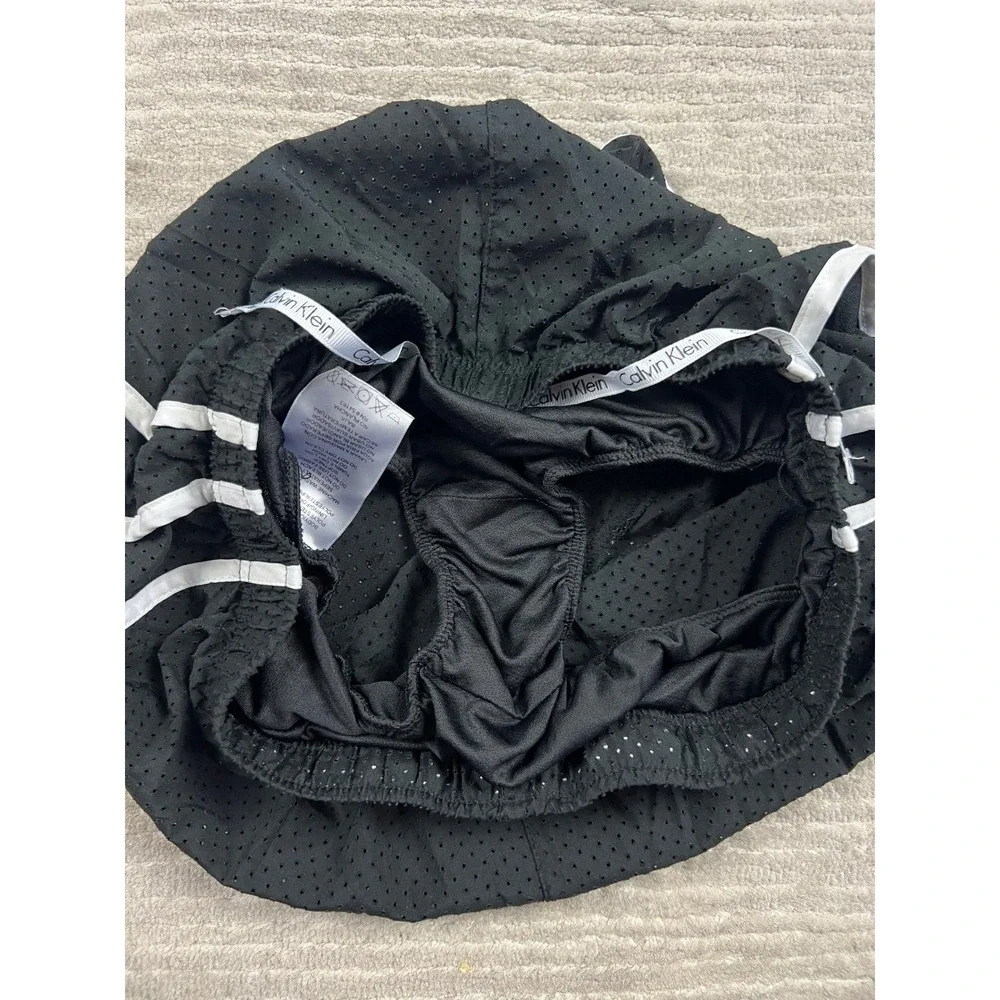 Time and Tru Swimsuit Women XL Black One Piece Ruffle Surplice Ruched TTSL19102 - Picture 16 of 16